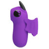 Lila fingerstimulator i silikon