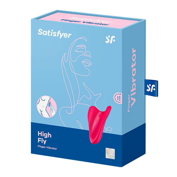 SATISFYER - HIGH FLY FINGER VIBRATOR FUCHSIA - Bild 4