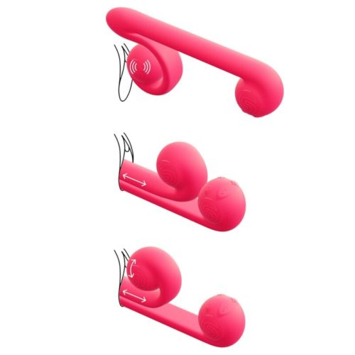 SNAIL VIBE - MULTIACTION VIBRATOR PINK - Bild 5