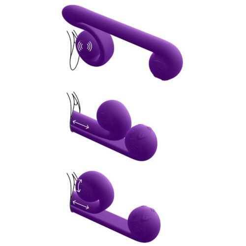 SNAIL VIBE - MULTIACTION VIBRATOR PURPLE - Image 3