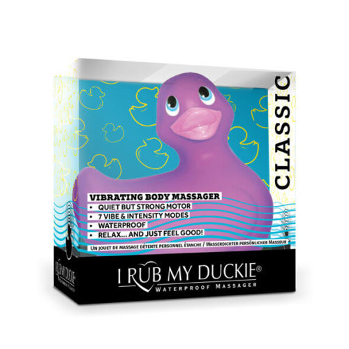 BIG TEASE TOYS - I RUB MY DUCKIE CLASSIC VIBRATING DUCK PURPLE - Bild 3