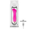 DOLCE VITA - RECHARGEABLE VIBRATOR ONE PINK 7 SPEED - Image 4