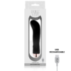 DOLCE VITA - RECHARGEABLE VIBRATOR TWO BLACK 7 SPEED - Image 4