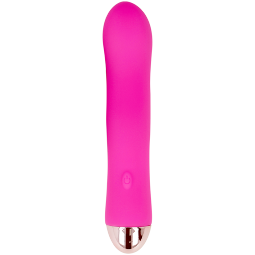 DOLCE VITA - RECHARGEABLE VIBRATOR TWO PINK 7 SPEEDS - Image 3