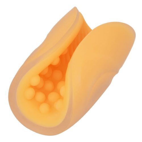 CALEXOTICS - BEADED GRIP MASTURBATOR ORANGE - Image 2