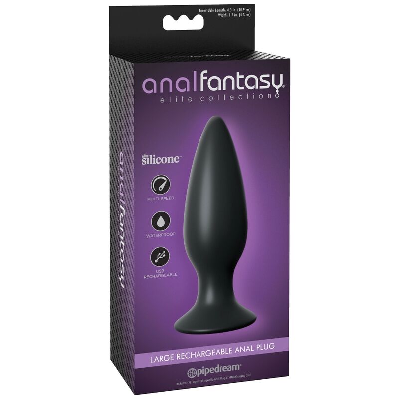 ANAL FANTASY ELITE COLLECTION - RECHARGEABLE ANAL PLUG - Image 3