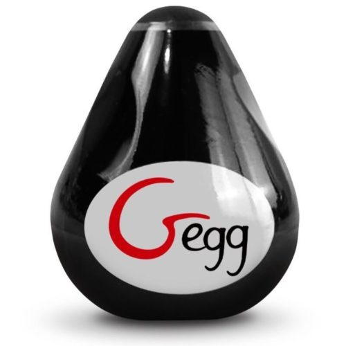 G-VIBE - REUSABLE TEXTURED MASTURBATOR EGG BLACK - Image 2