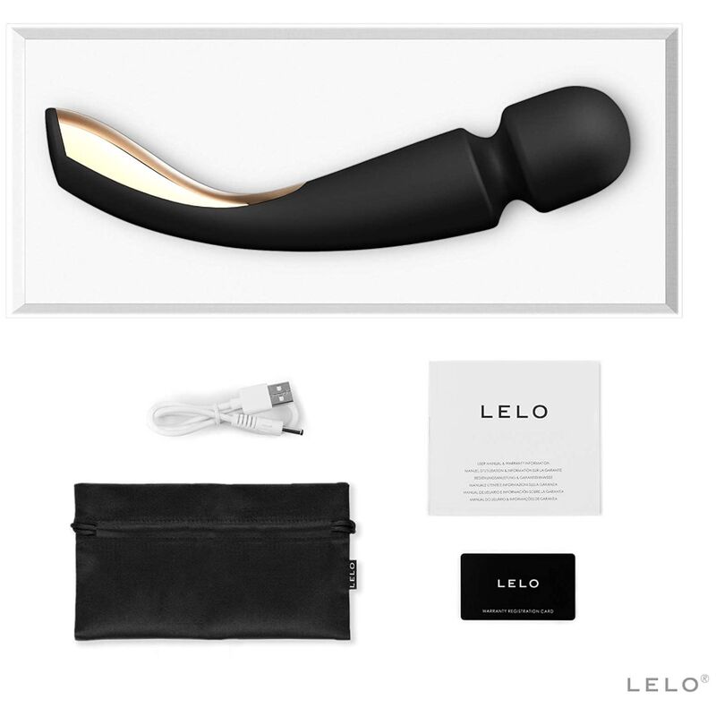 LELO - SMART MEDIUM WAND 2 BLACK MASSAGER - Bild 5