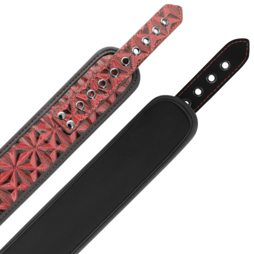 BEGME - RED EDITION COLLAR WITH NIPPLE CLAMPS WITH NEOPRENE LINING - Image 3