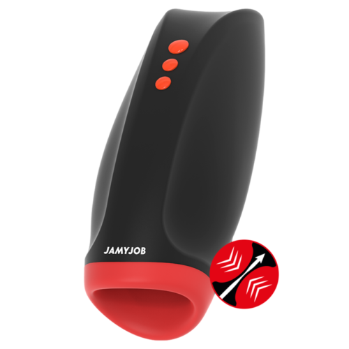 JAMYJOB - NOVAX MASTURBATOR WITH VIBRATION AND COMPRESSION - Bild 2