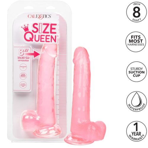 CALEXOTICS - SIZE QUEEN DILDO PINK 20.3 CM - Bild 2