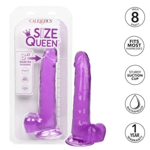 CALEXOTICS - SIZE QUEEN DILDO PURPLE 20.3 CM - Bild 2