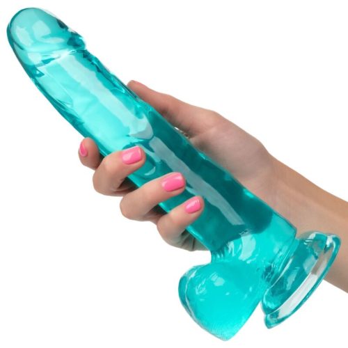 CALEXOTICS - SIZE QUEEN DILDO BLUE 20.3 CM - Bild 3