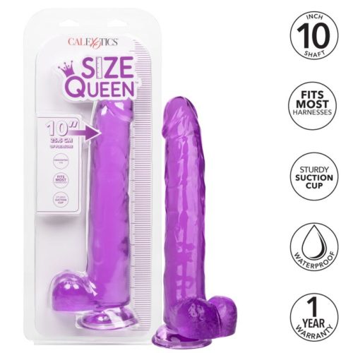 CALEXOTICS - SIZE QUEEN DILDO PURPLE 25.5 CM - Bild 2