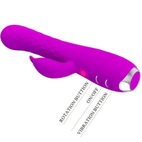 PRETTY LOVE - MOLLY VIBRATOR WITH RECHARGEABLE ROTATION - Image 5