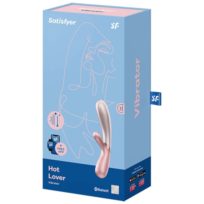 SATISFYER - HOT LOVER VIBRATOR ROSE BEIGE - Image 4