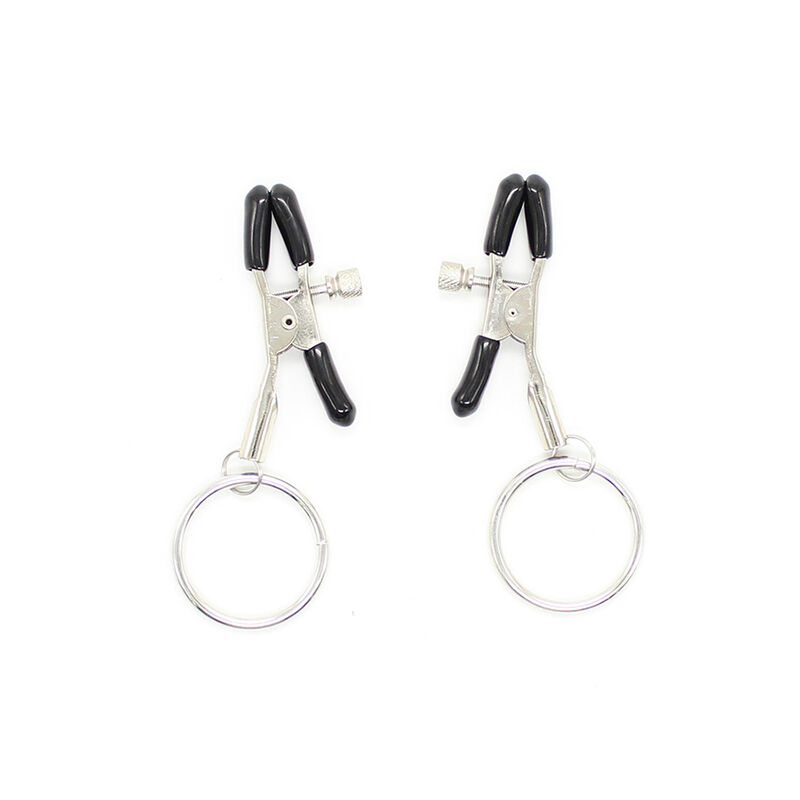 OHMAMA FETISH - NIPPLE CLAMPS WITH RINGS - Image 3