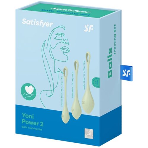 SATISFYER - YONI POWER 2 TRAINING SET GREEN - Bild 3