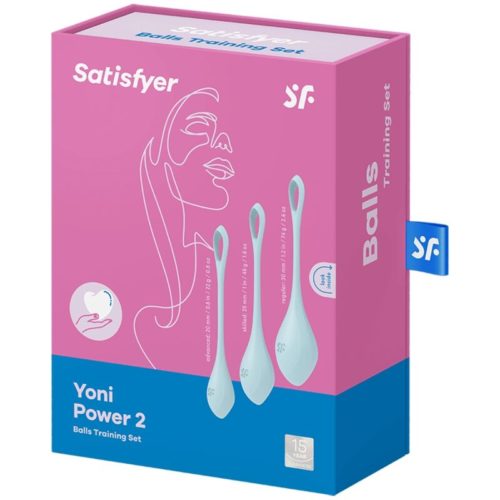 SATISFYER - YONI POWER 2 TRAINING SET BLUE - Bild 3