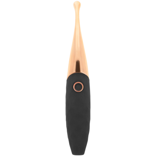 OHMAMA - RECHARGEABLE CLITORIS STIMULATOR 36 MODES BLACK-PINKGOLD - Bild 3