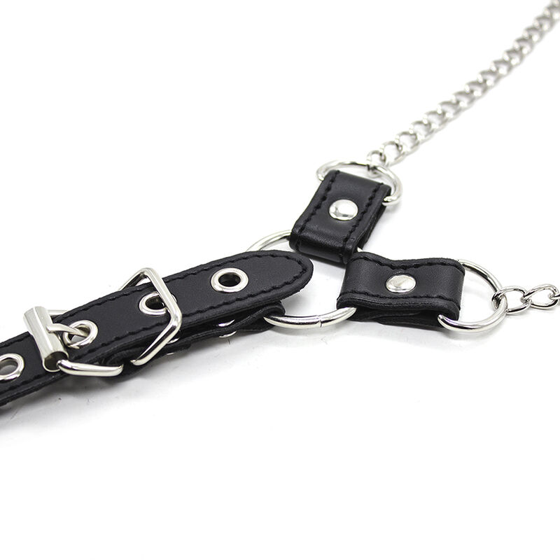OHMAMA FETISH - NIPPLE Clamps WITH CHAINS AND PENIS RING - Image 2