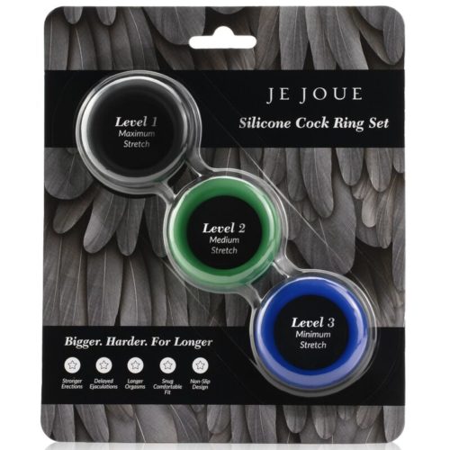 JE JOUE - SILICONE SET SILICONE PENIS RINGS - Bild 2