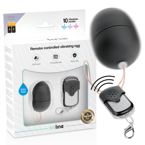 ONLINE - REMOTE CONTROL VIBRATING EGG S BLACK - Bild 2