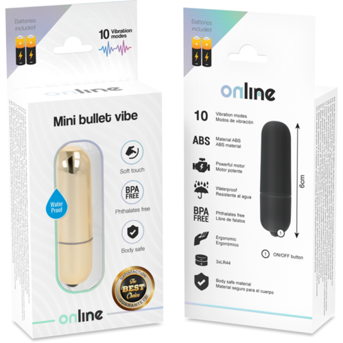 ONLINE - MINI BULLET VIBE GOLDEN - Image 5