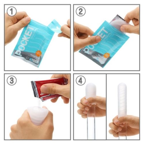 TENGA - WAVE LINE POCKET MASTURBATOR - Image 3