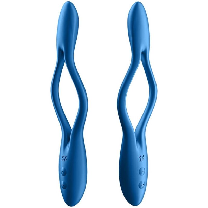 SATISFYER - ELASTIC GAME MULTI VIBRATOR BLUE - Image 2