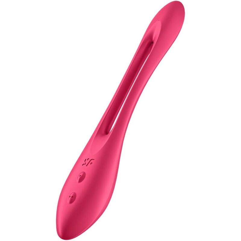 SATISFYER - ELASTIC JOY MULTI VIBRATOR RÖD