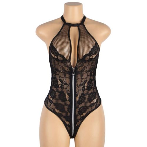 SUBBLIME - TEDDY FLORAL LACE ZIPPER L/XL - Bild 5