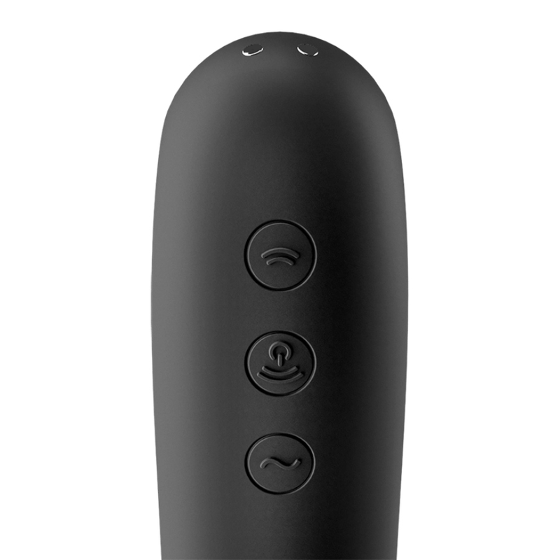 SATISFYER - DUAL KISS AIR PULSE VIBRATOR BLACK - Bild 3