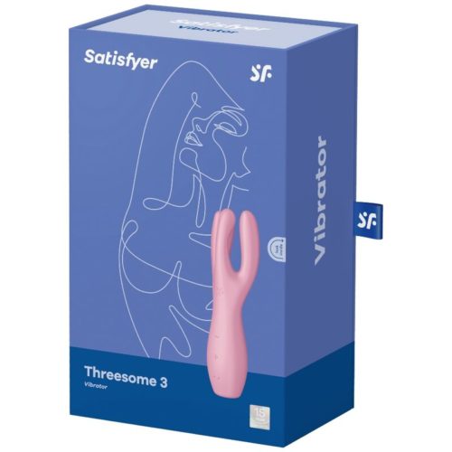 SATISFYER - THREESOME 3 VIBRATOR PINK - Bild 4