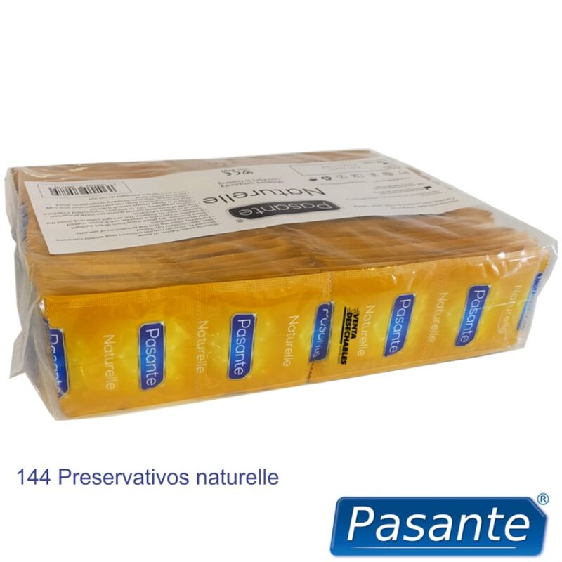 PASANTE - CONDOMS NATURELLE BAG 144 UNITS - Bild 2