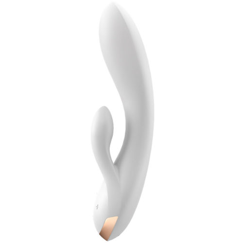 SATISFYER DOUBLE FLEX VIBRADOR APP - BLANCO - Bild 2