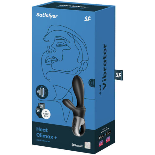 SATISFYER - HEAT CLIMAX+ ANAL VIBRATOR APP BLACK - Bild 4