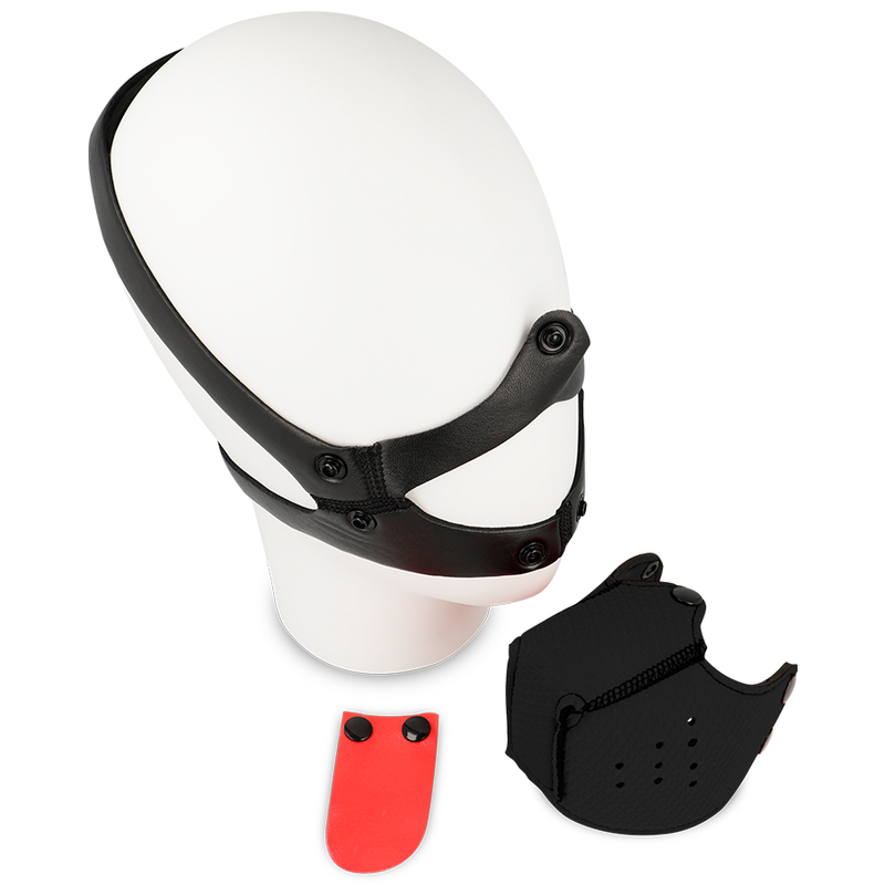 OHMAMA FETISH DOG MUZZLE - BLACK - Bild 3