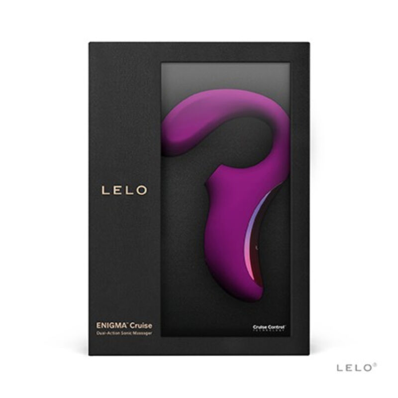 LELO - ENIGMA CRUISE DOUBLE STIMULATION SONIC MASSAGER PURPLE - Image 3