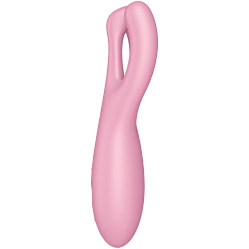 SATISFYER THREESOME 4 VIBRADOR APP - ROSA - Bild 3
