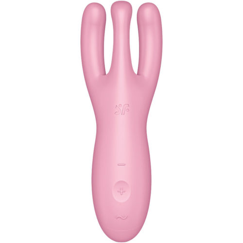 SATISFYER THREESOME 4 VIBRADOR APP - ROSA - Bild 2
