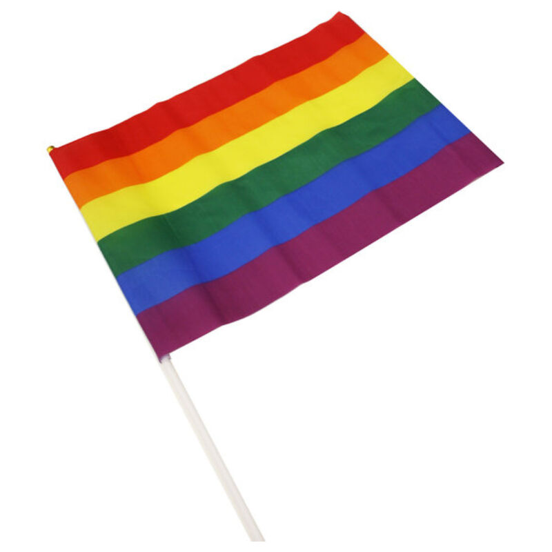 PRIDE - LGBT-FLAGGA STOR VIMPEL
