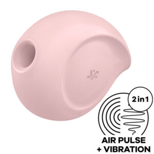 Satisfyer Sugar Rush – lufttrycksstimulator, rosa