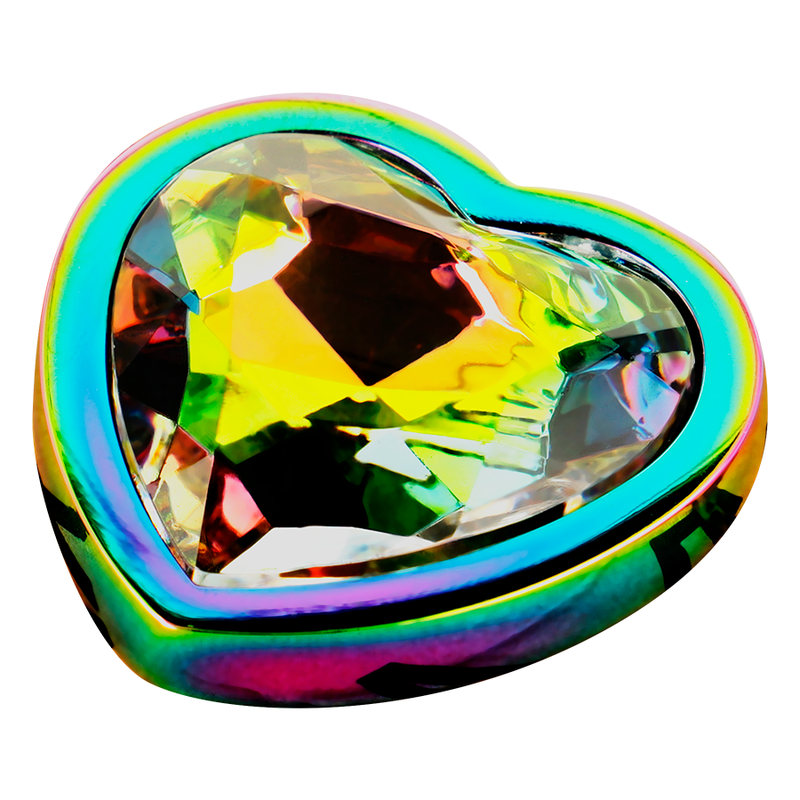 OHMAMA - IRIDESCENT HEART ANAL PLUG SIZE S - Bild 3