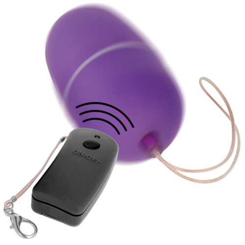 ONLINE - REMOTE CONTROLLED VIBRATING EGG PURPLE - Image 3