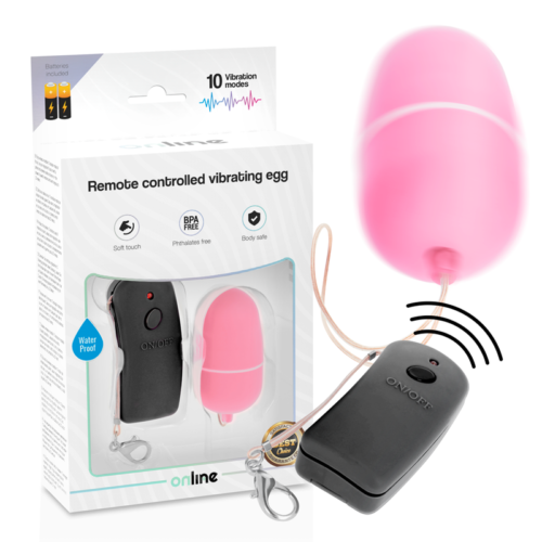 ONLINE - REMOTE CONTROLLED VIBRATING EGG PINK - Image 2