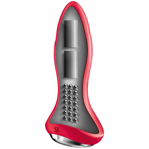 SATISFYER - ROTATOR PLUG 1+ PLUG VIBRADOR APP ROJO - Bild 2