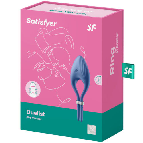 SATISFYER DUELIST ANILLO VIBRADOR - GRIS - Bild 4