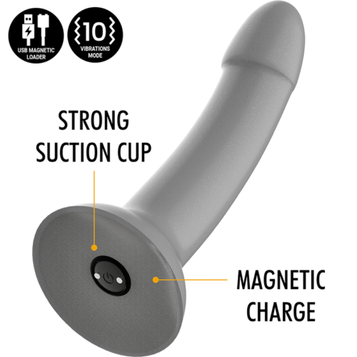 MYTHOLOGY - RUNE MAJESTIC DILDO S - VIBRATOR WATCHME WIRELESS TECHNOLOGY COMPATIBLE - Bild 5