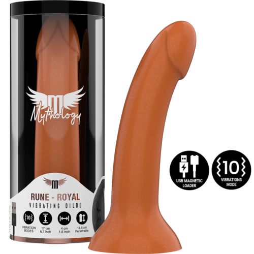 MYTHOLOGY - RUNE ROYAL DILDO M - VIBRATOR WATCHME WIRELESS TECHNOLOGY COMPATIBLE - Bild 3